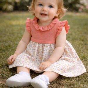 Vestido dulce coral